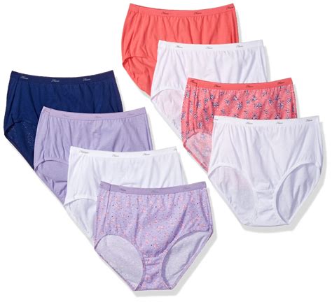 plus size cotton panties|Hanes Just My Size Women's Cotton Briefs, 6.